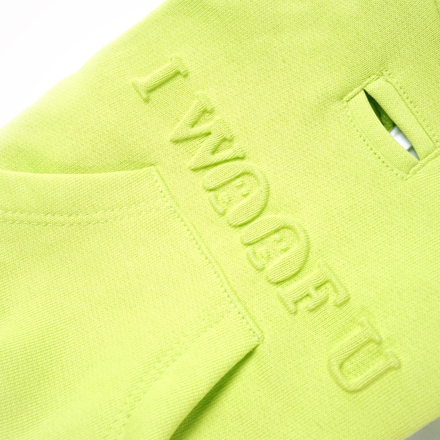 I Woof U Green Dog Hoodie