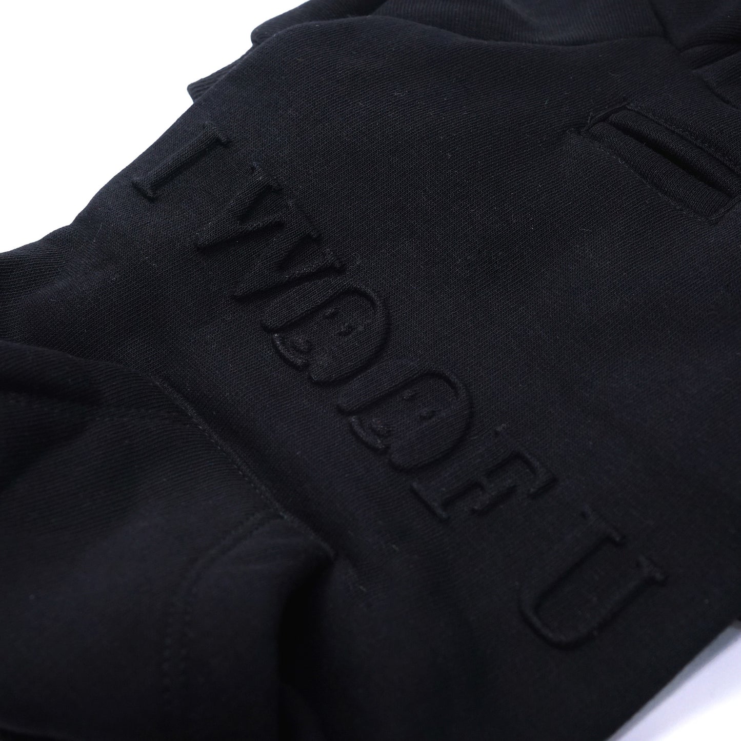 I Woof U Black Dog Hoodie